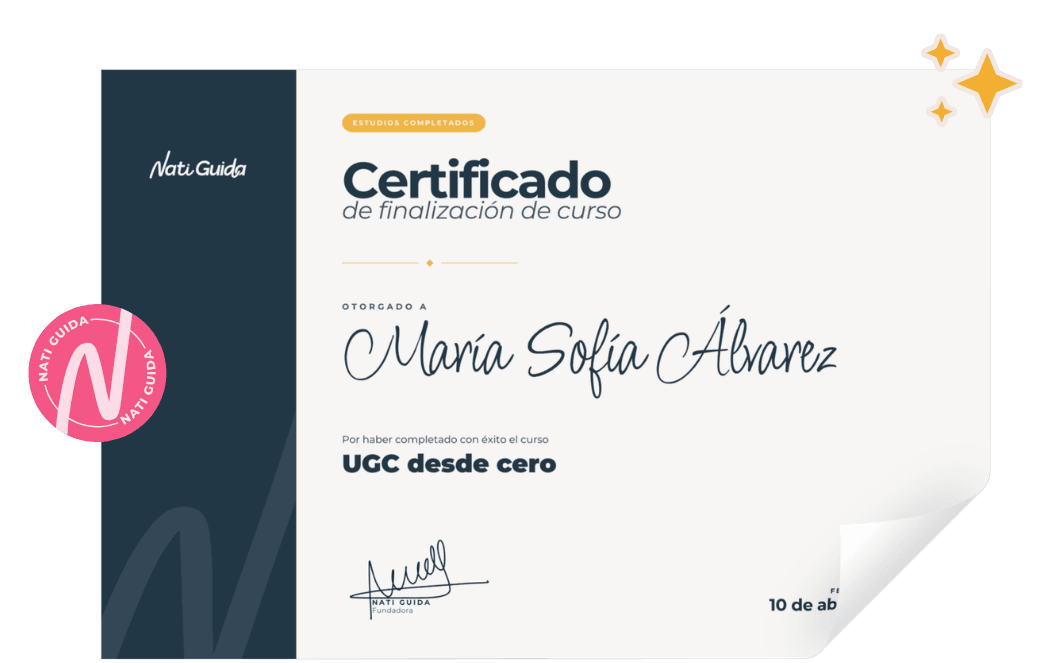 Certificado de finalización