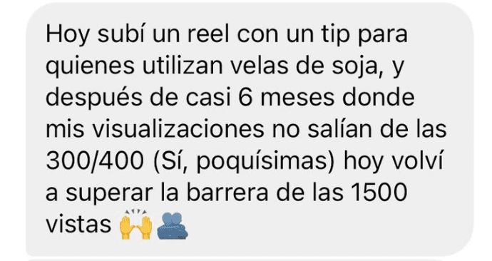 Testimonio asesoría Nati Guida