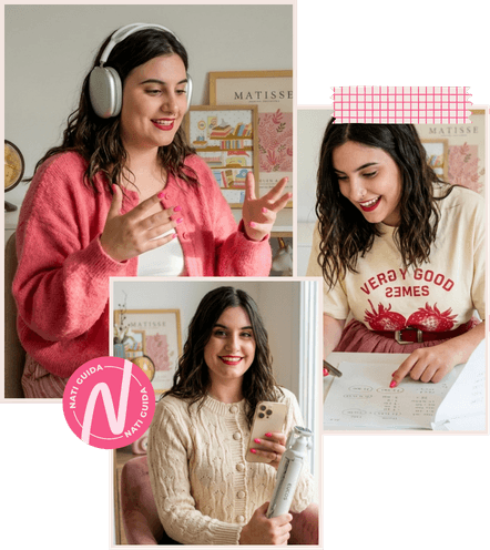 Nati Guida, creadora del curso UGC desde cero