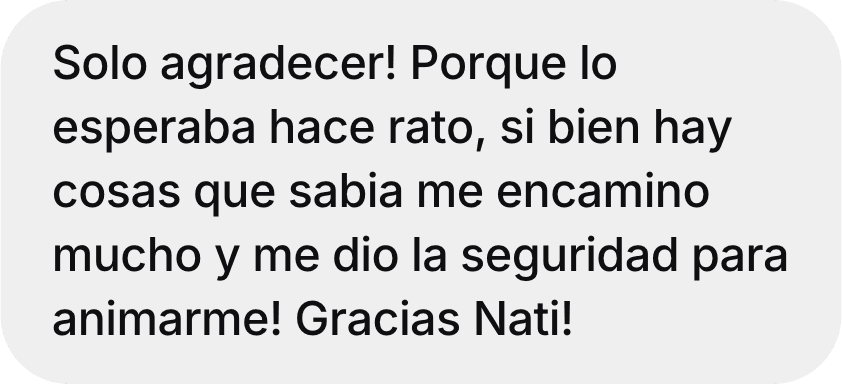 Testimonio de alumna UGC desde cero