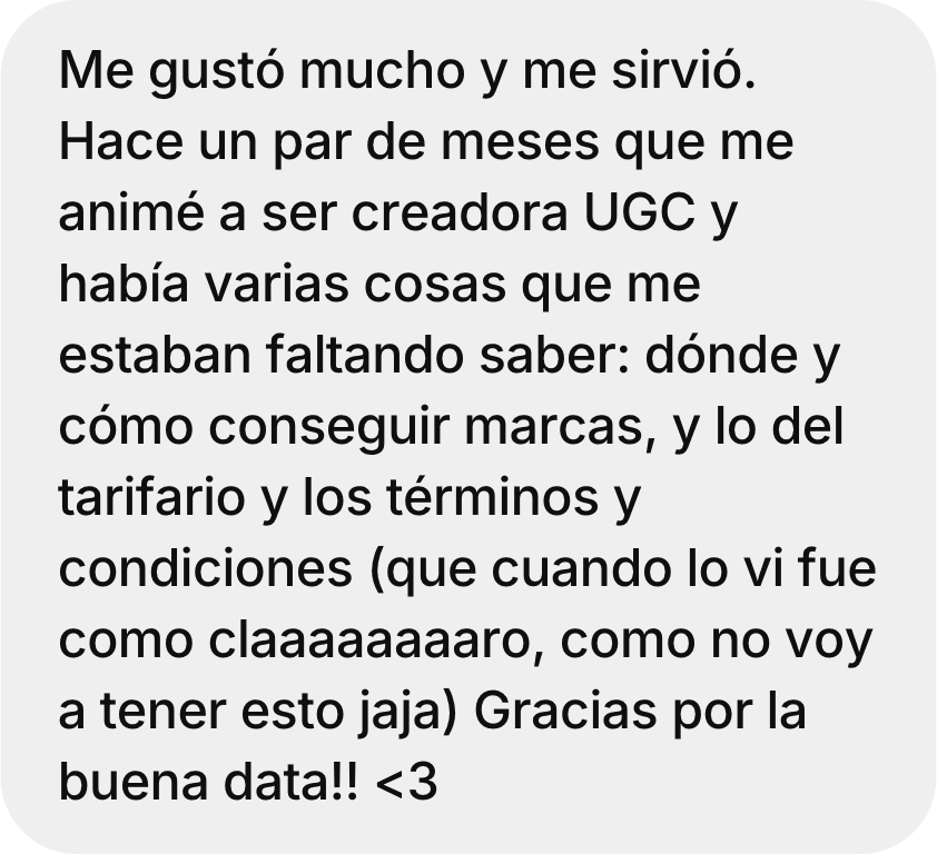 Testimonio de alumna UGC desde cero