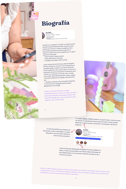 Análisis de Perfil de Instagram · By Nati Guida